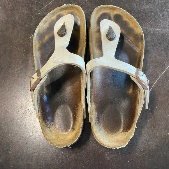 Birkenstock Gizeh T Strap Flip Flops Women’s Size 36 - Picture 3 of 11